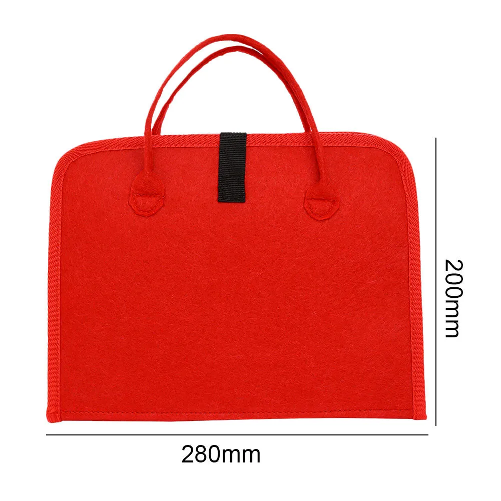 18 Pocket Diamond Painting Drill Storage Handbag Felt DIY Mosaic Bead Bags
