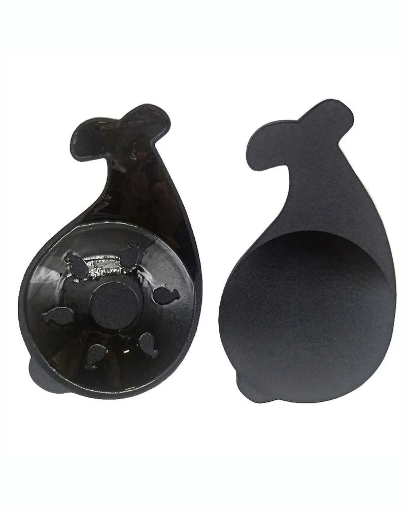 2pcs/pair Reusable Dolphin Lift Nipple Cover Invisible Stick Bra Breathable Buckle Lift Chest Stickers