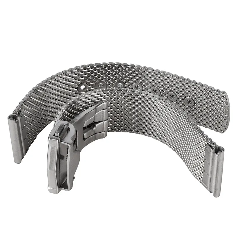 Adjustable Mesh Watch Band Strap