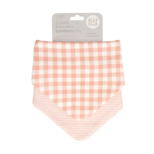 Bandana Bibs 2pk VARIOUS STYLES