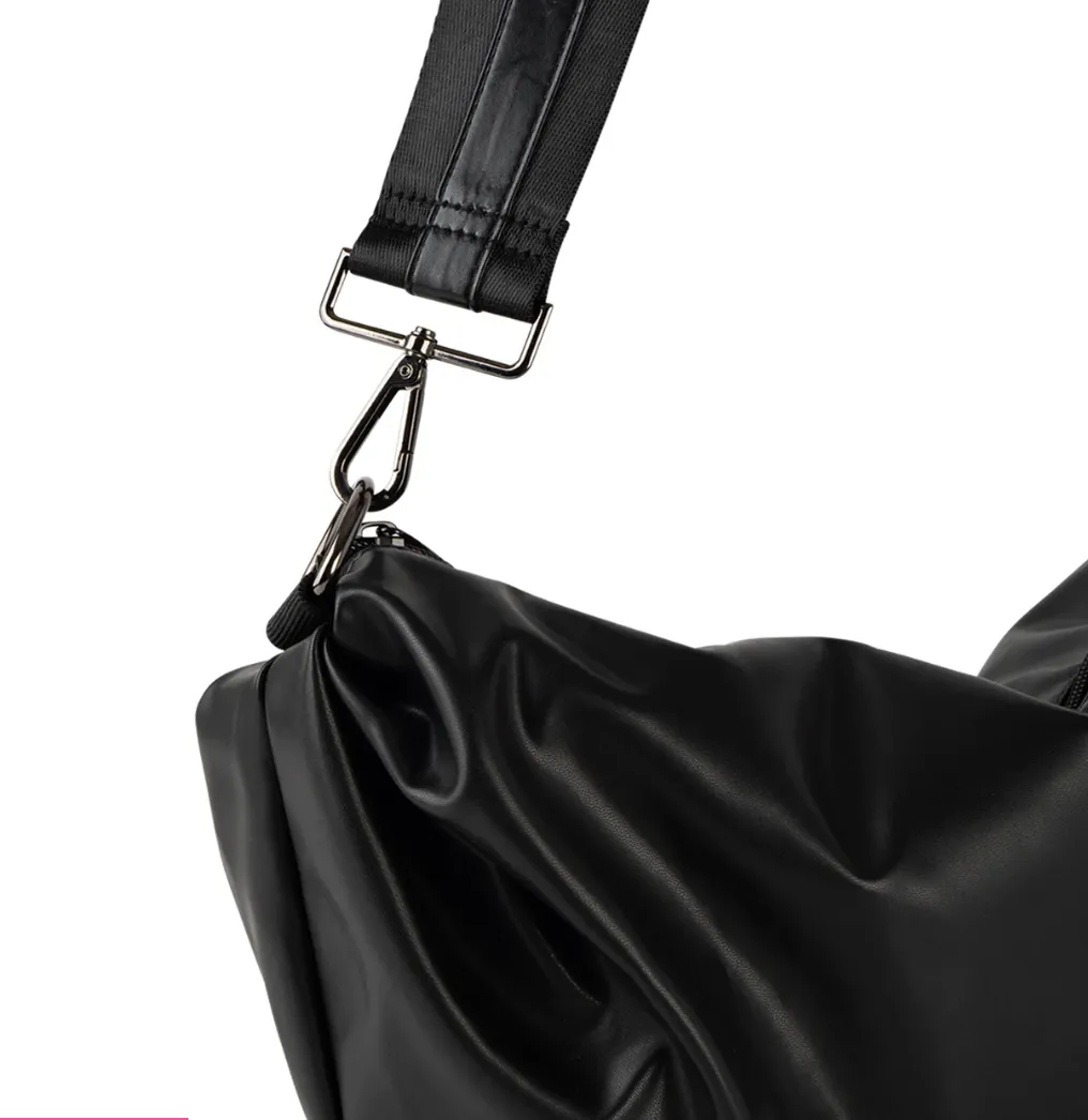 Black Slouch Cross Body Bag