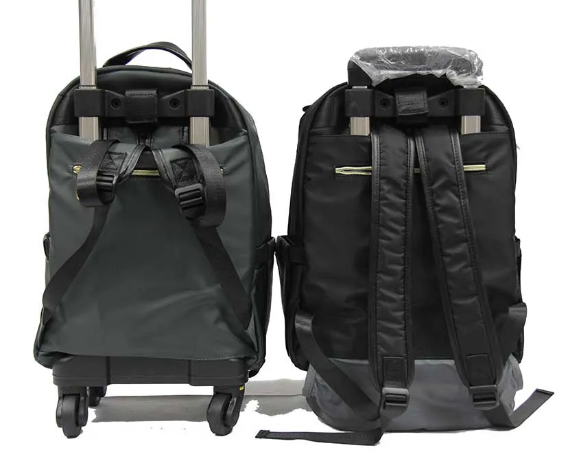 Chic Detachable Trolley Backpack