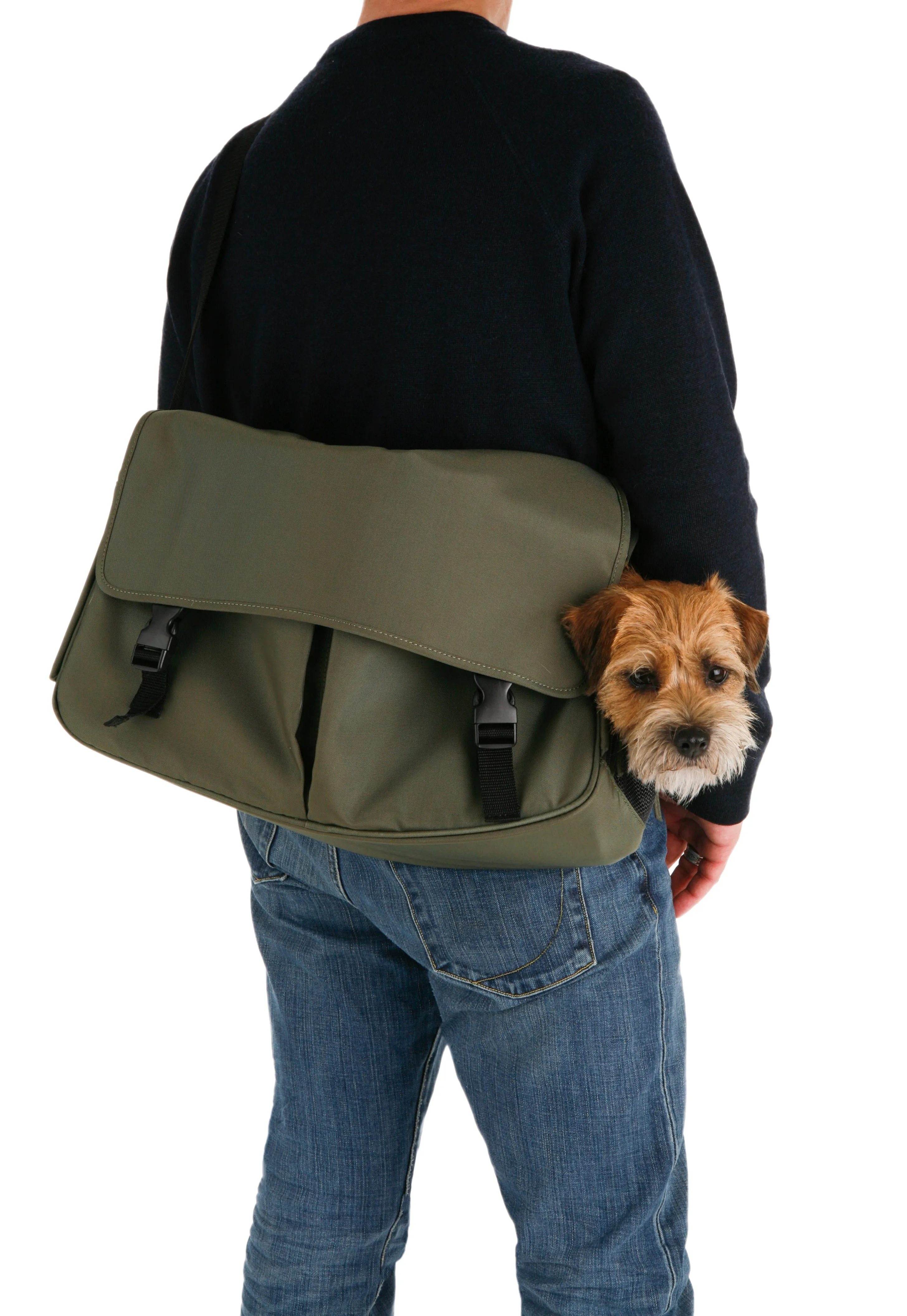 Dog Carrier - Messenger Bag - 5 Color Options