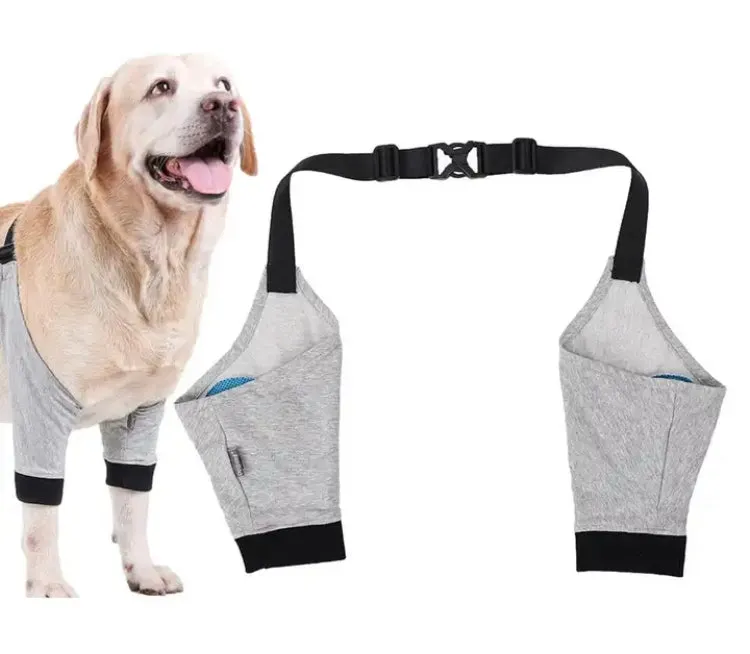 Dog Elbow Protection Brace prevent assist with Hygroma & Callus, provide soft padding on hard surfaces, whilst training, working, recovering many uses