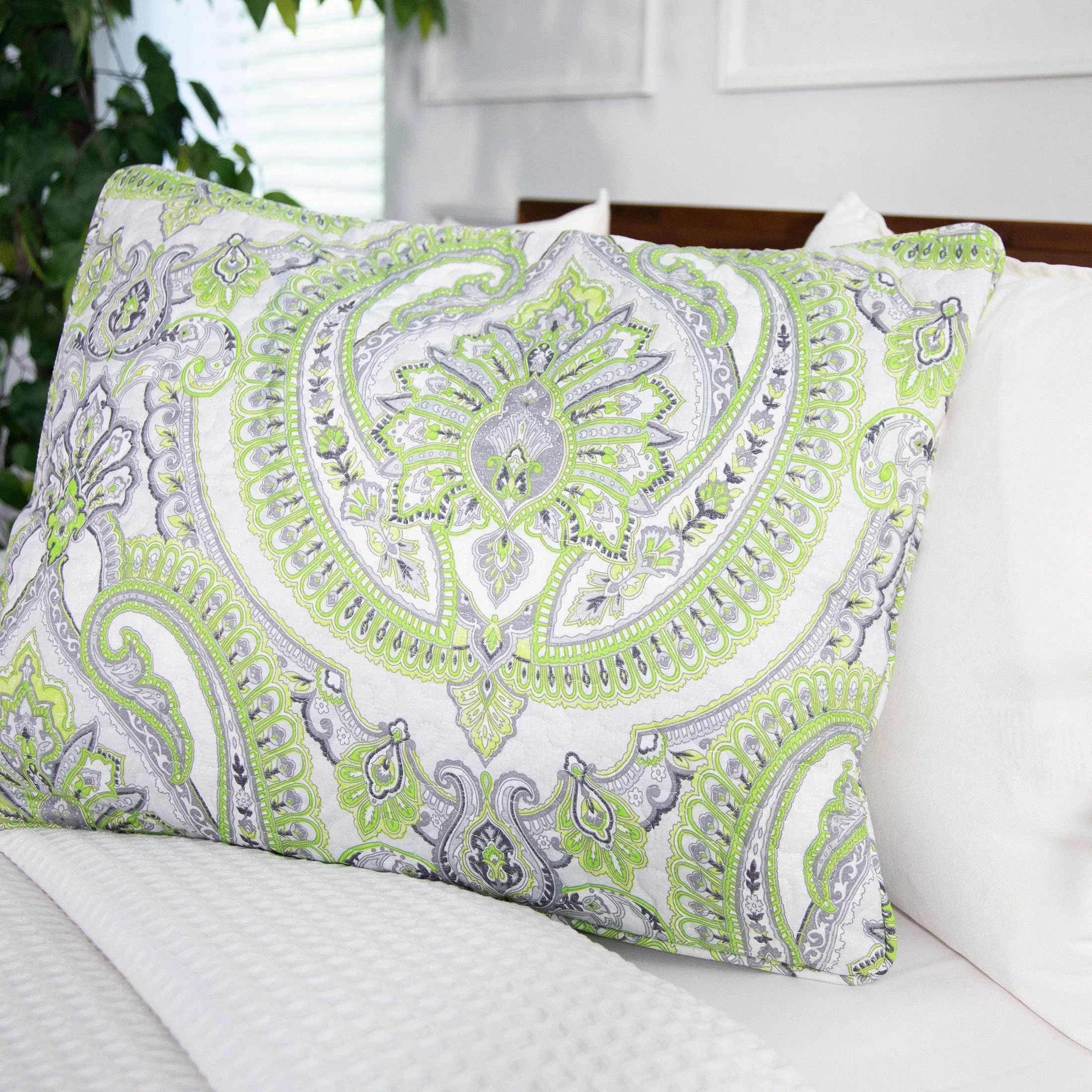 Pure Melody Quilted Sham Covers