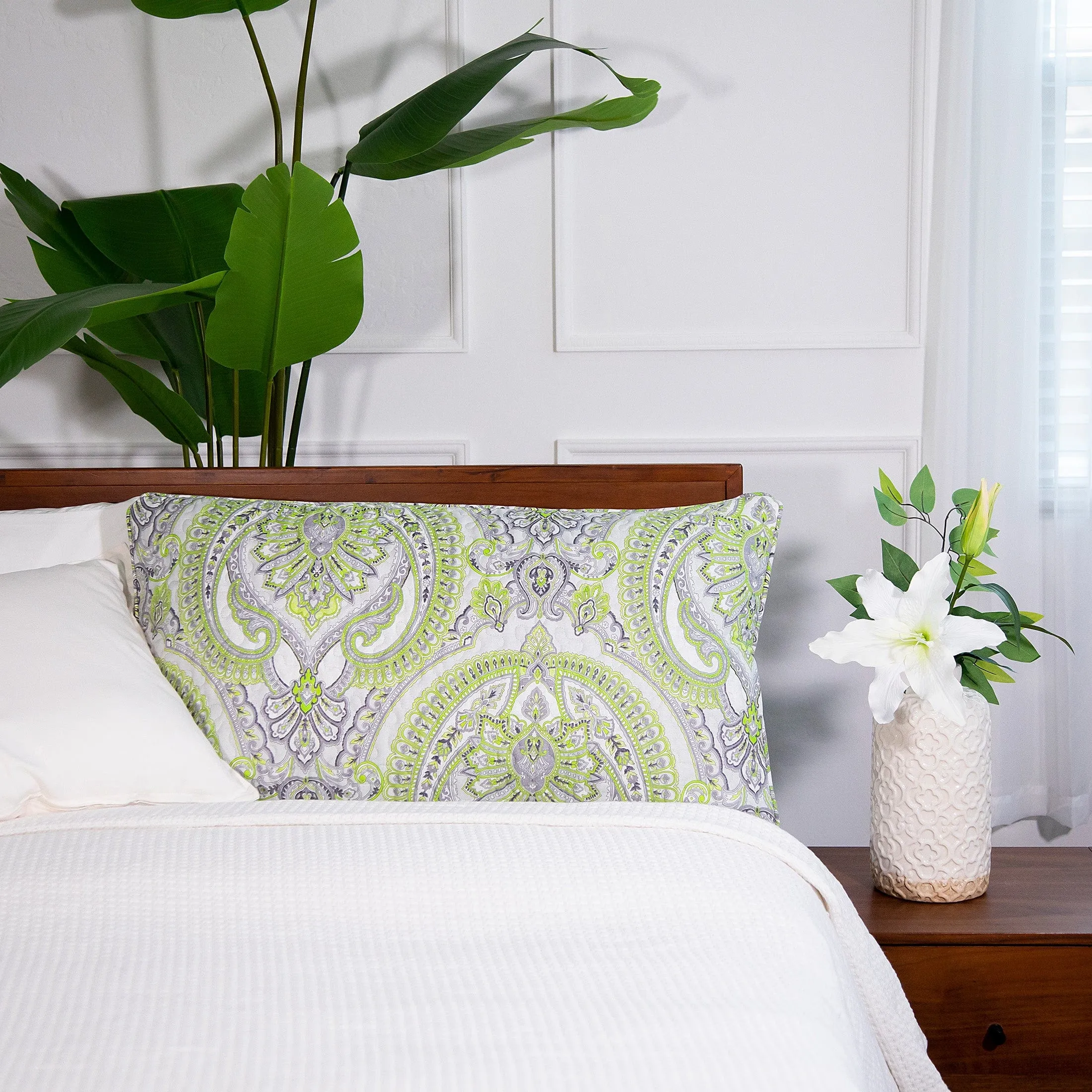 Pure Melody Quilted Sham Covers