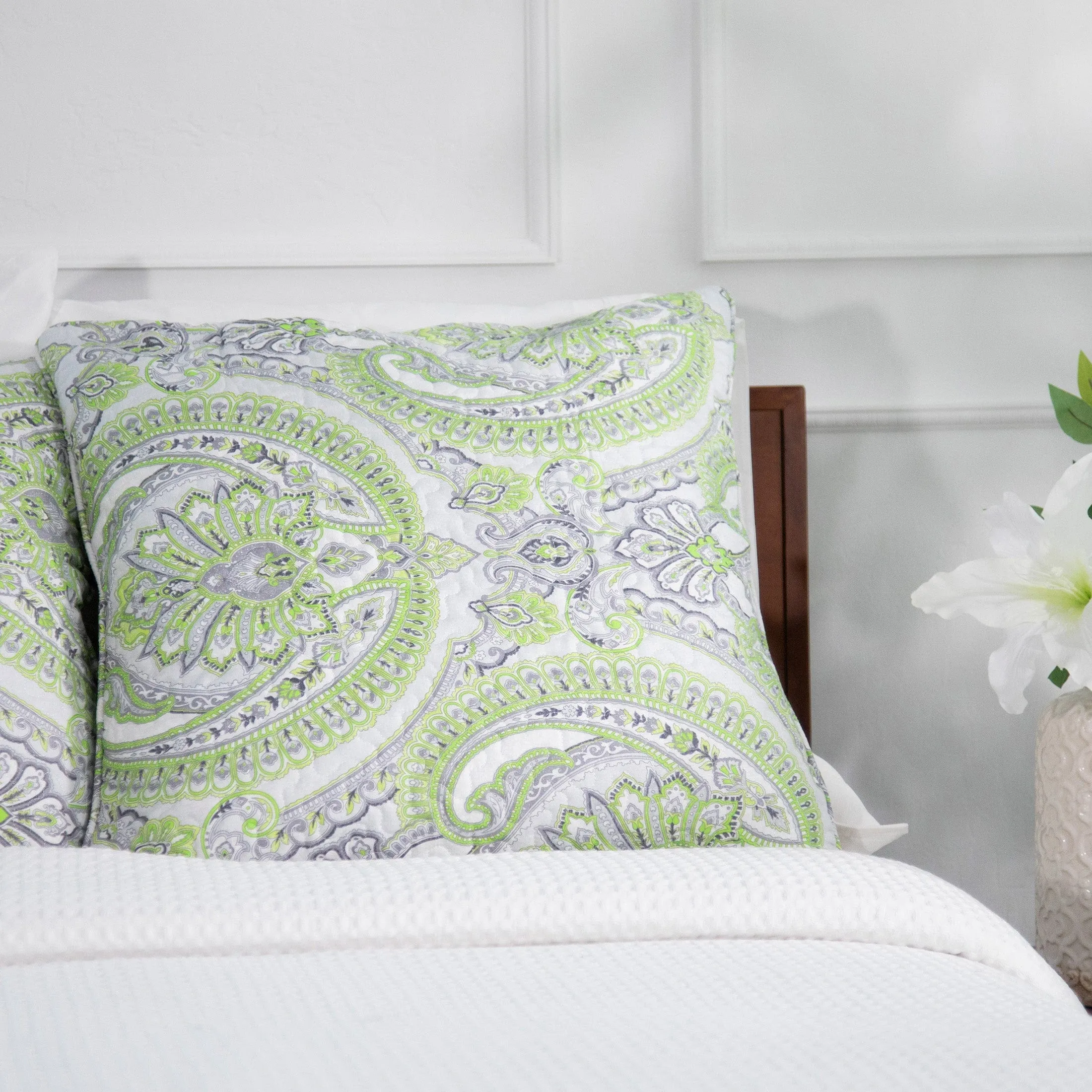 Pure Melody Quilted Sham Covers