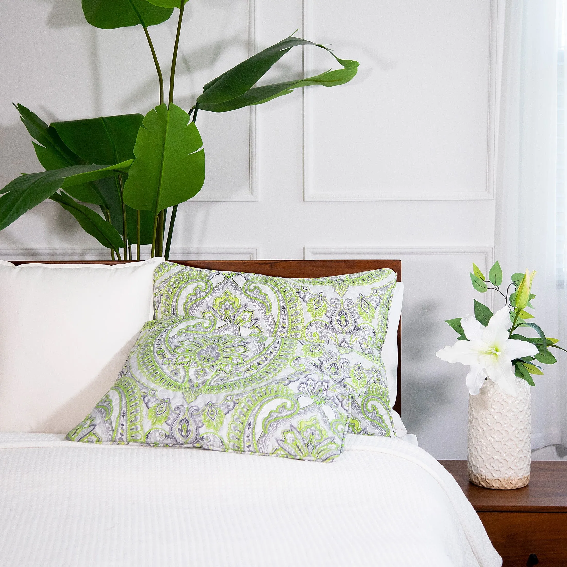 Pure Melody Quilted Sham Covers