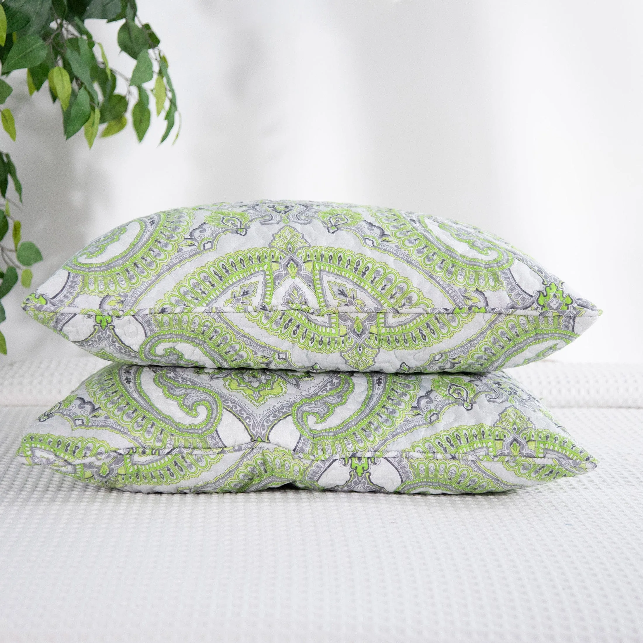 Pure Melody Quilted Sham Covers