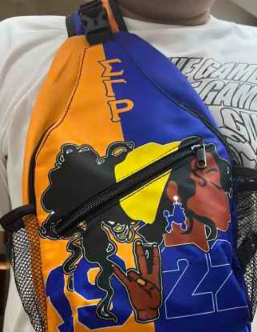 Sigma Gamma Rho Inspired Sling Bag
